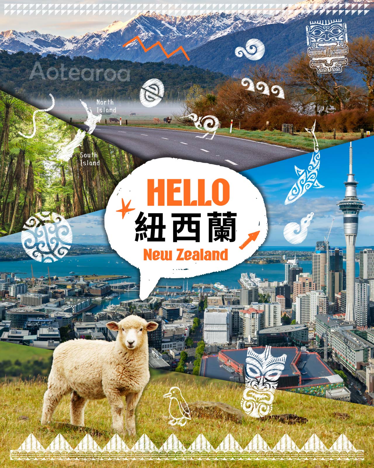 純淨紐西蘭南北島10日
